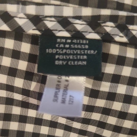 Ralph Lauren Gingham Twill Plaid Twill Double Breasted Rain Coat With Belt - Picture 10 of 13